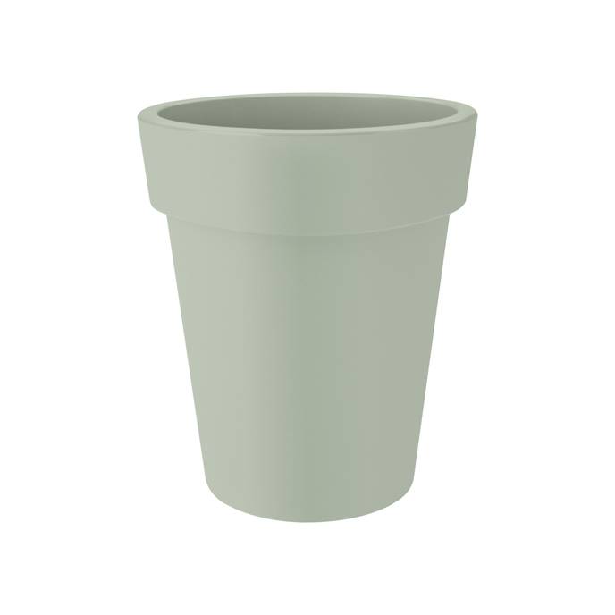 green basics top planter high 35cm verde piedra